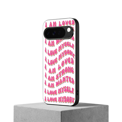 Affirmation google pixel 10 pro xl mobile cover | shockproof glass phone case