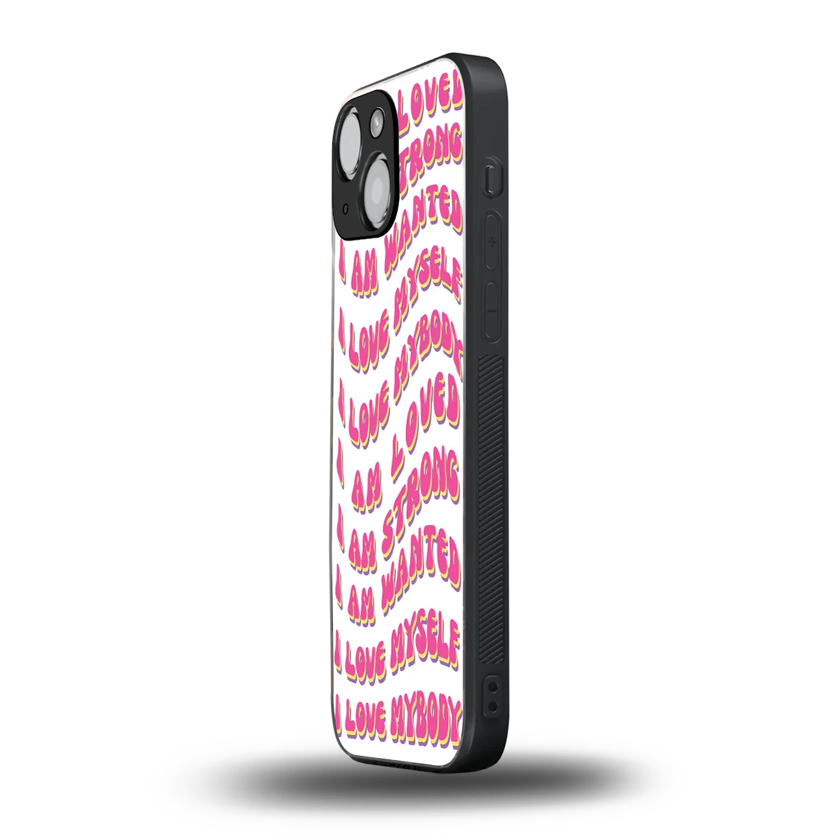 Affirmation iphone 12 mini mobile cover | shockproof glass phone case