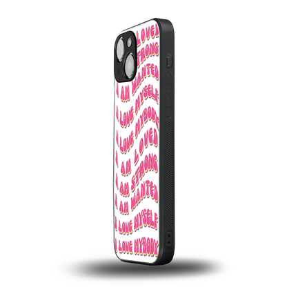 Affirmation iphone 12 mini mobile cover | shockproof glass phone case
