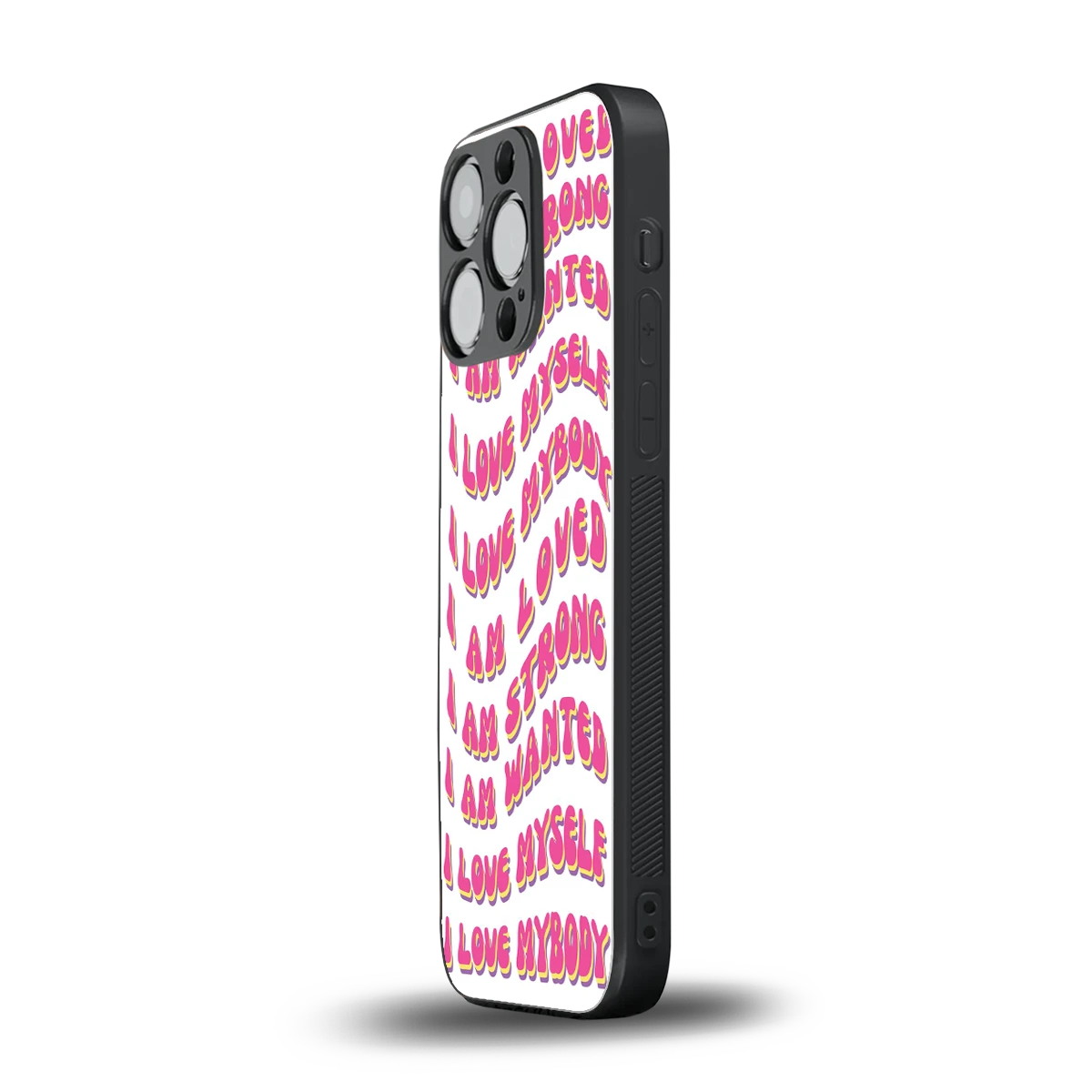 Affirmation iphone 13 pro mobile cover | shockproof glass phone case