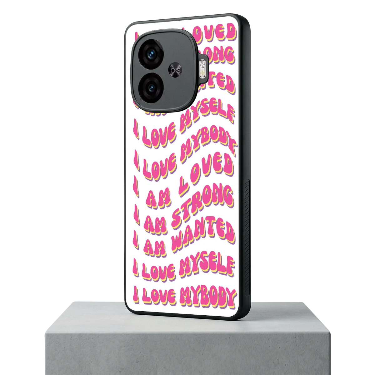 Affirmation iqoo neo 10r 5g mobile cover | shockproof glass phone case