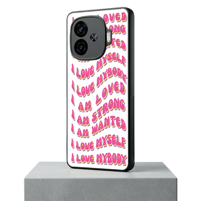 Affirmation iqoo neo 10r 5g mobile cover | shockproof glass phone case