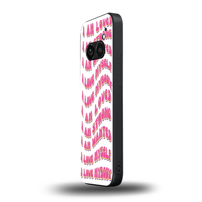Affirmation nothing phone 2a mobile cover | shockproof glass phone case