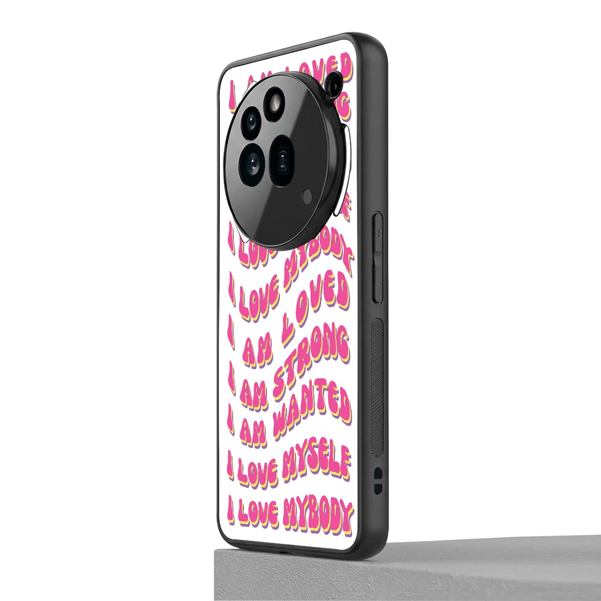 Affirmation nothing phone 3a pro mobile cover | shockproof glass phone case