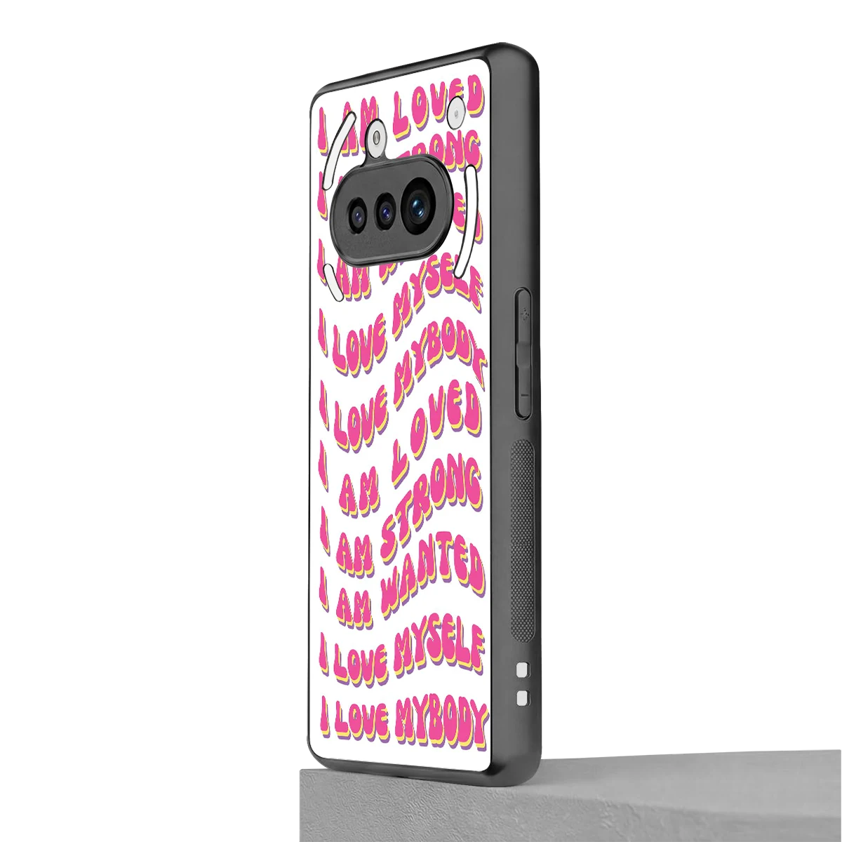 Affirmation nothing phone 3a mobile cover | shockproof glass phone case