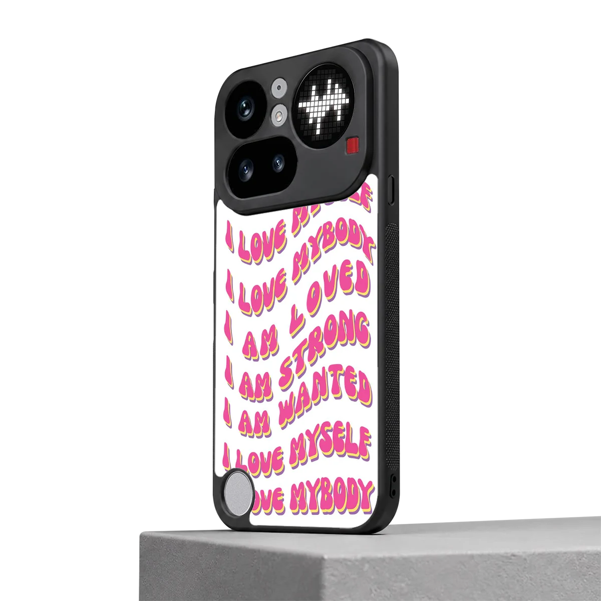 Affirmation nothing phone 4a pro mobile cover | shockproof glass phone case