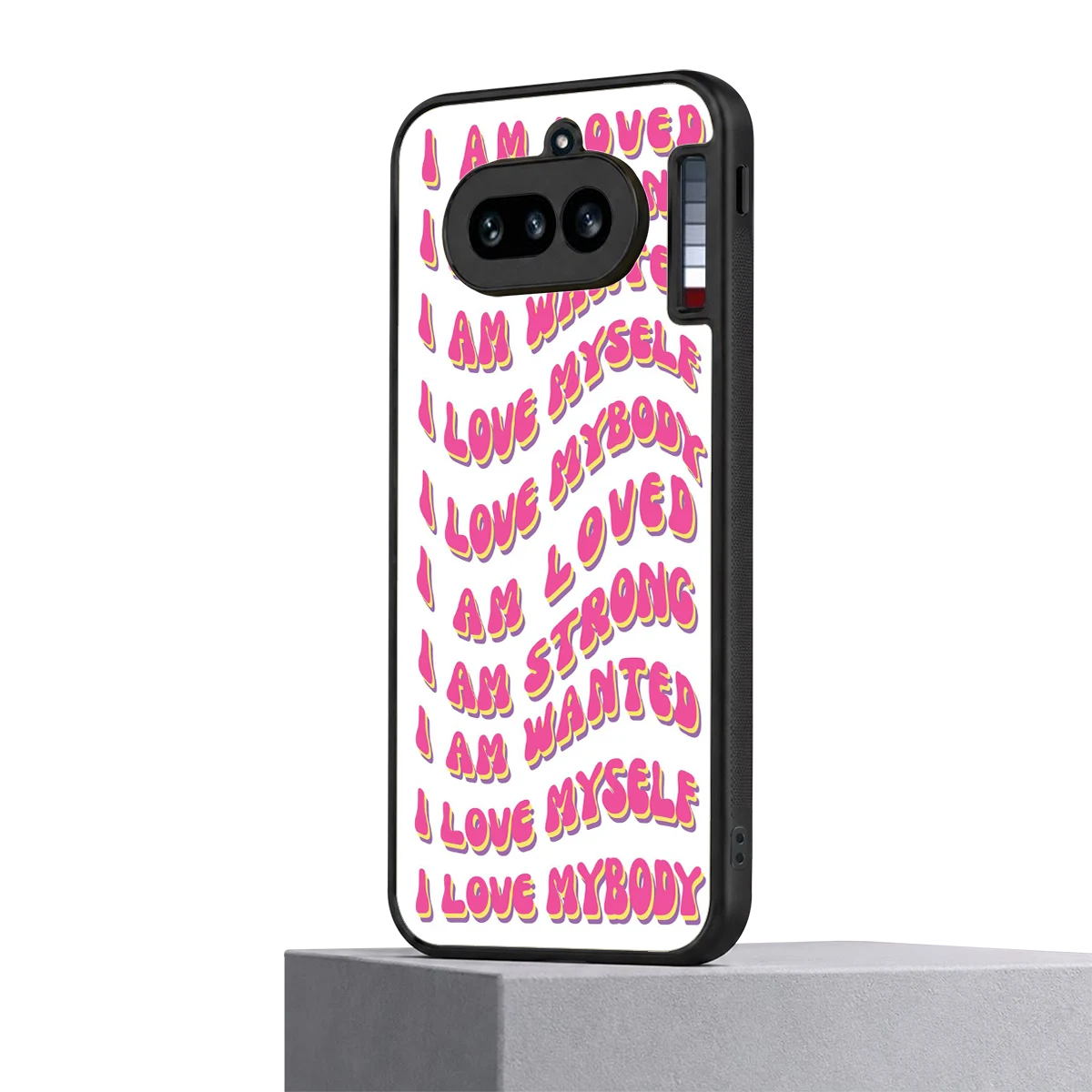 Affirmation nothing phone 4a mobile cover | shockproof glass phone case