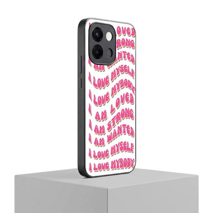 Affirmation oneplus 13s mobile cover | shockproof glass phone case