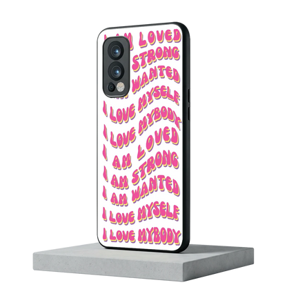 Affirmation oneplus nord 2 mobile cover | shockproof glass phone case