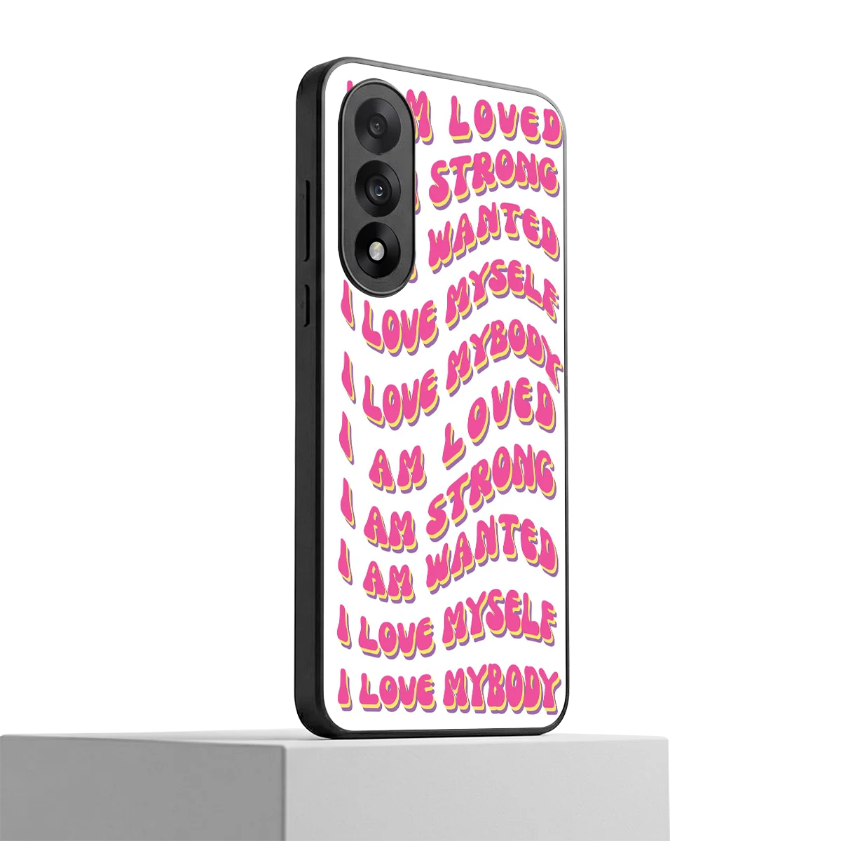 Affirmation oneplus nord 5 mobile cover | shockproof glass phone case