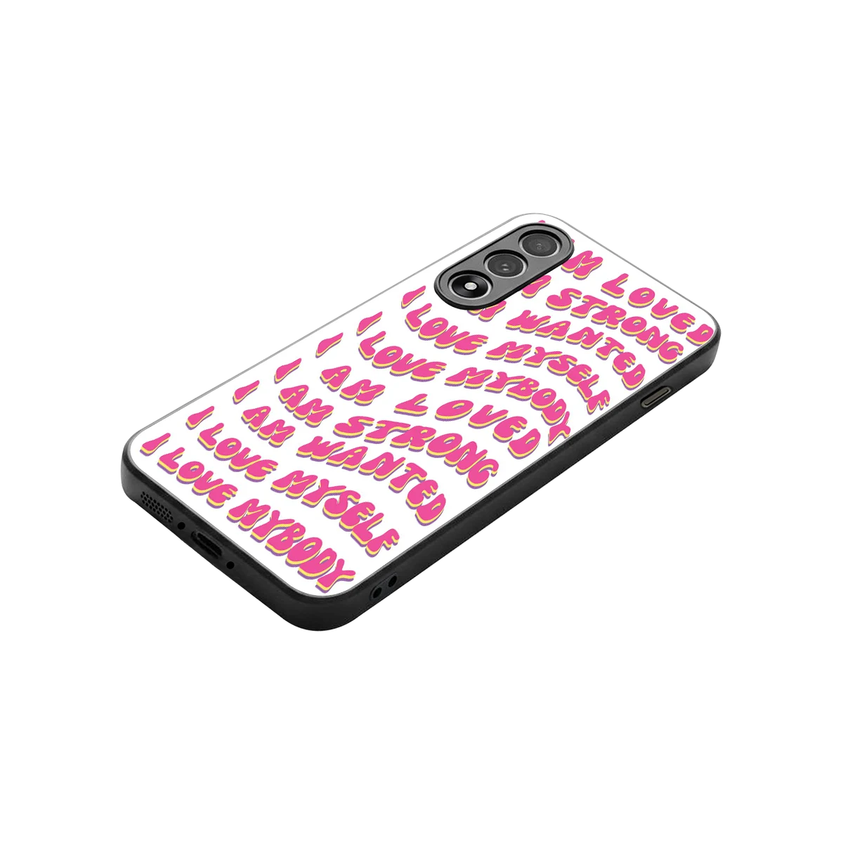 Affirmation stylish phone case for oneplus nord 5 | glossy glass and slim fit