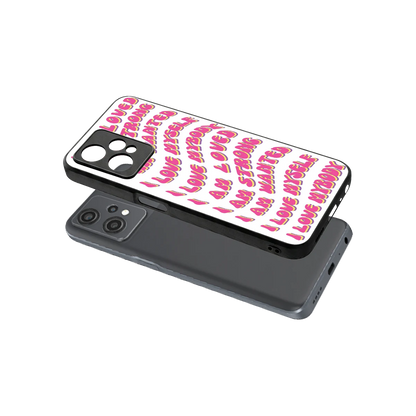 Affirmation sleek oneplus nord ce 2 lite cover with tempered glass back and TPU edges