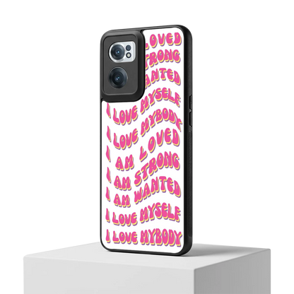 Affirmation oneplus nord ce 2 mobile cover | shockproof glass phone case