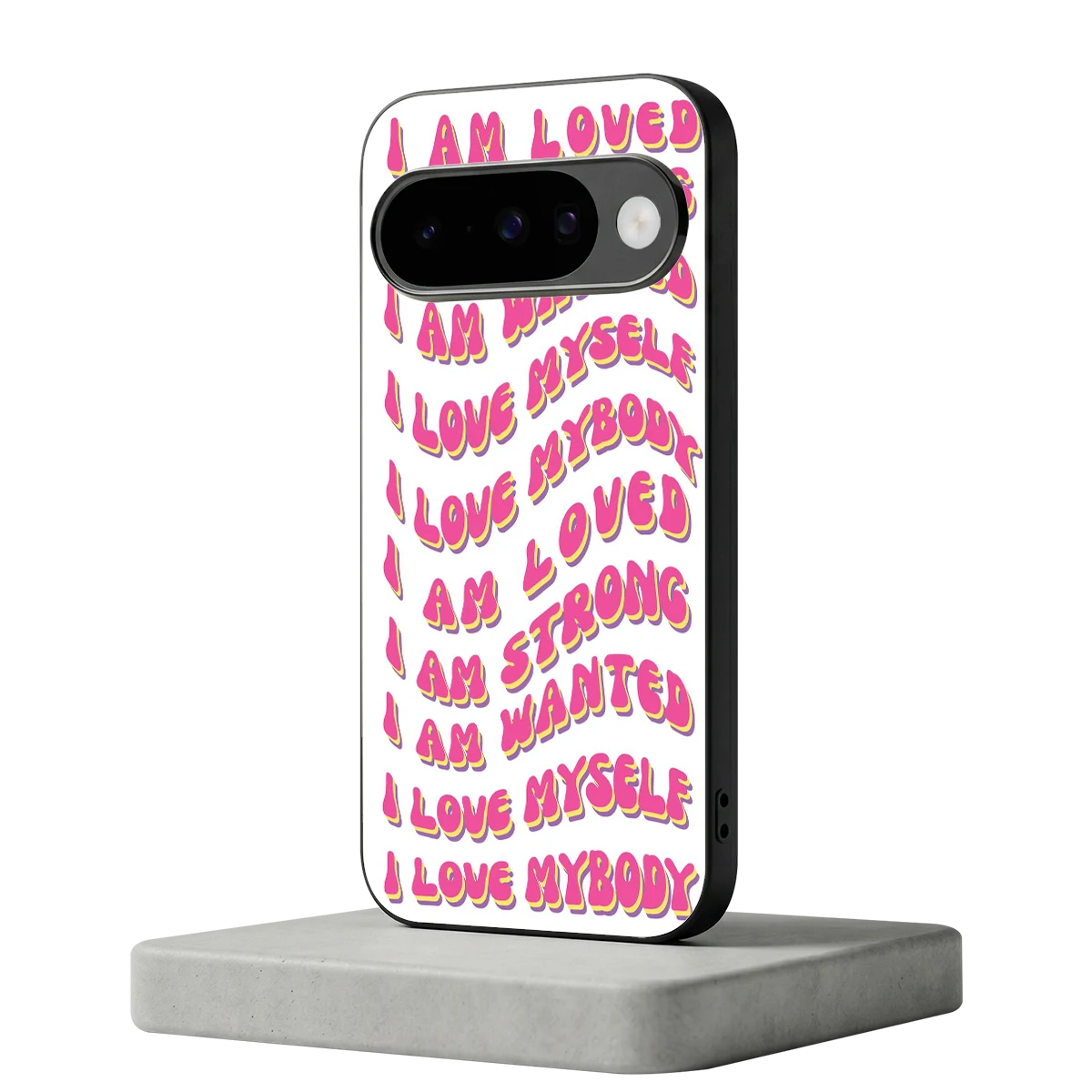 Affirmation google pixel 10 mobile cover | shockproof glass phone case