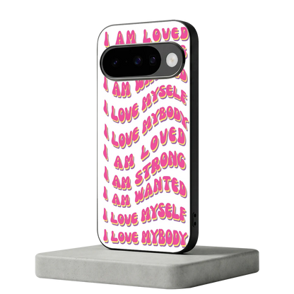 Affirmation google pixel 10 mobile cover | shockproof glass phone case