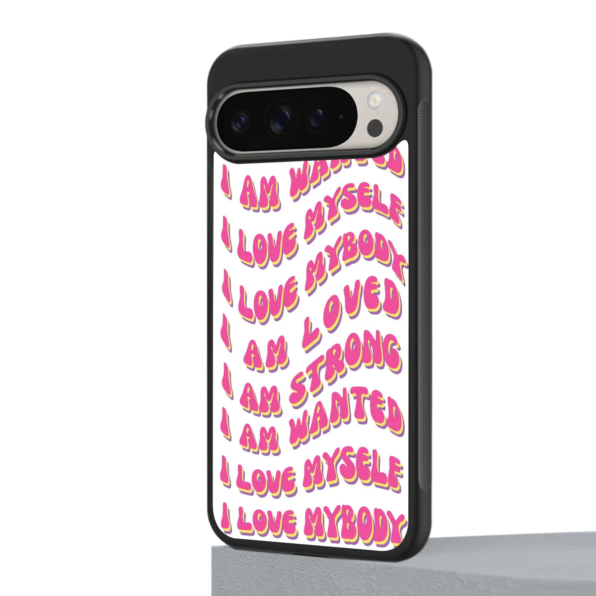 Affirmation google pixel 9 pro xl mobile cover | shockproof glass phone case