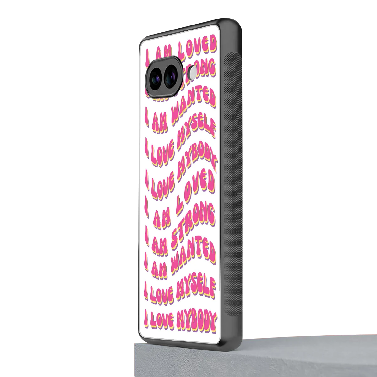 Affirmation google pixel 10a mobile cover | shockproof glass phone case