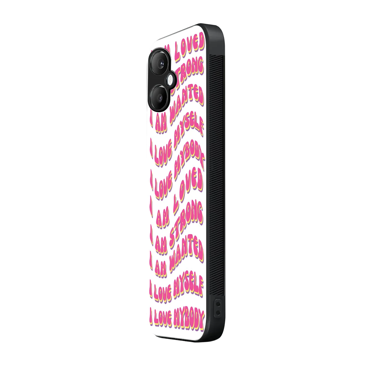 Affirmation samsung galaxy a06 5g mobile cover | shockproof glass phone case