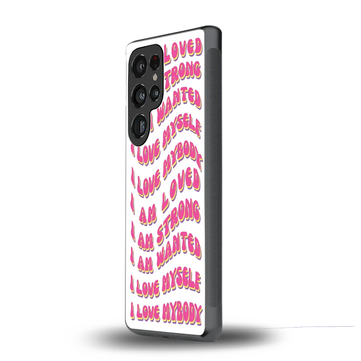 Affirmation samsung galaxy s25 ultra mobile cover | shockproof glass phone case