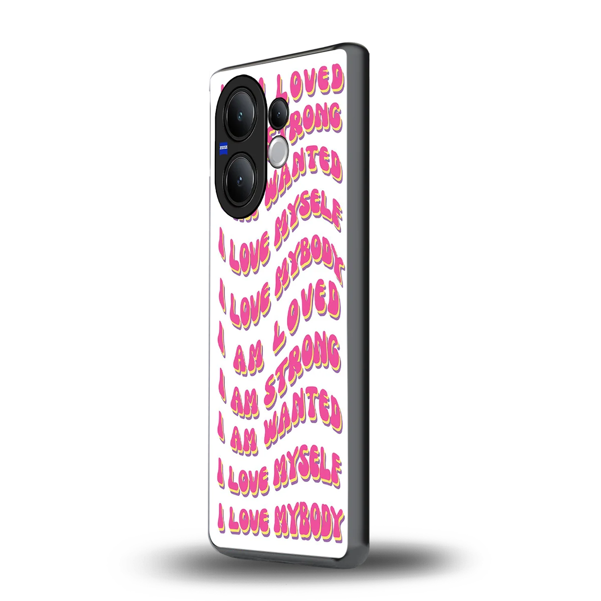 Affirmation vivo v60 mobile cover | shockproof glass phone case