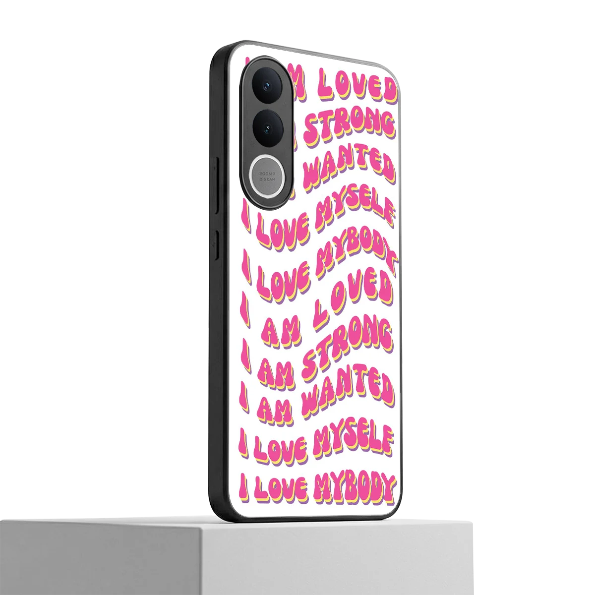Affirmation vivo v70 fe mobile cover | shockproof glass phone case