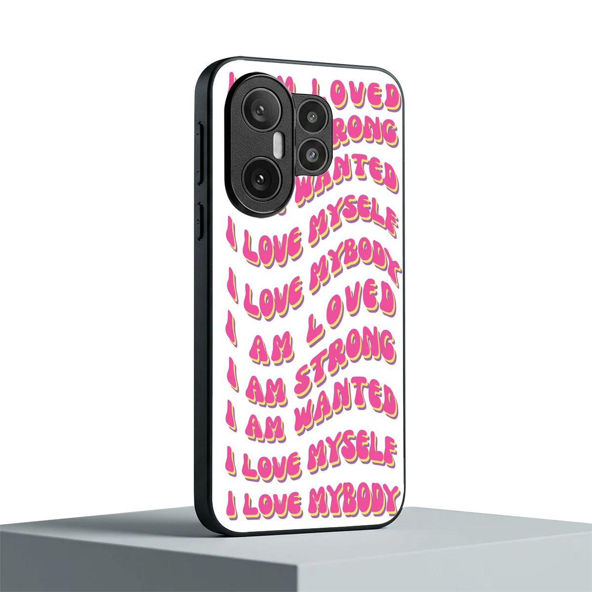 Affirmation vivo x200 fe mobile cover | shockproof glass phone case