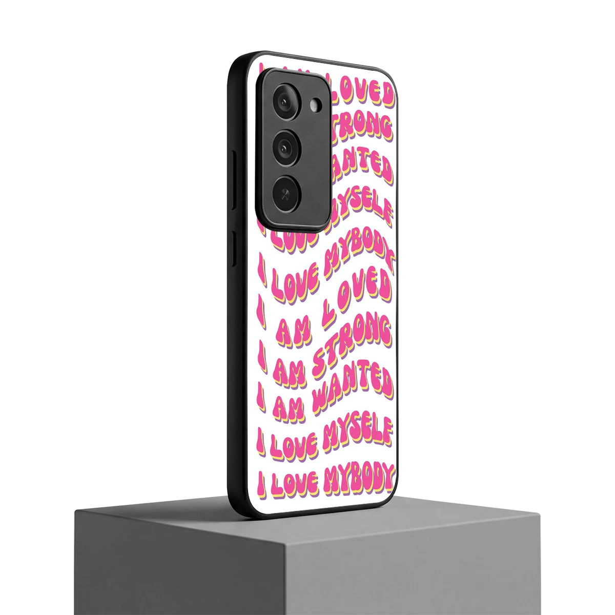 Affirmation redmi 15 5g mobile cover | shockproof glass phone case