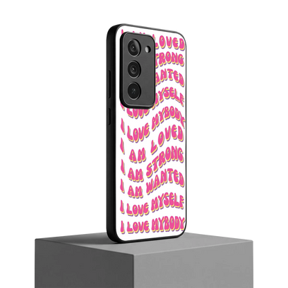 Affirmation redmi 15 5g mobile cover | shockproof glass phone case