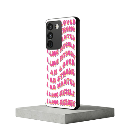 Affirmation vivo y200 5g mobile cover | shockproof glass phone case
