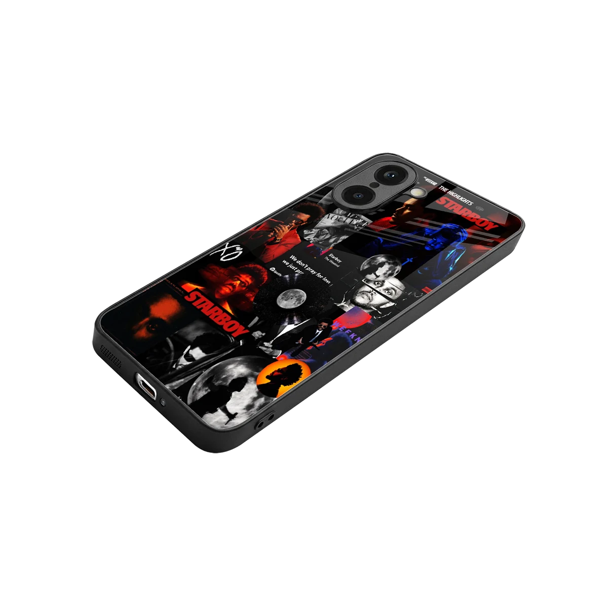 After Hours stylish phone case for oneplus nord ce5 5g | glossy glass and slim fit