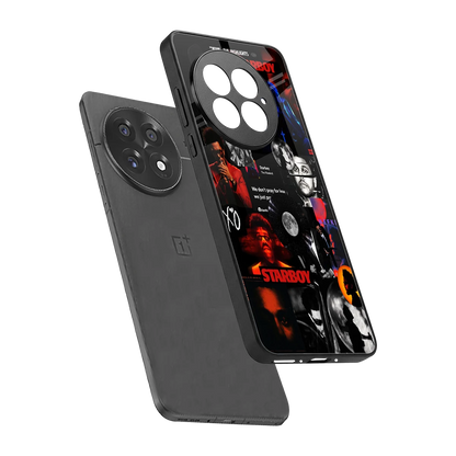 After Hours sleek oneplus 13 cover with tempered glass back and TPU edges