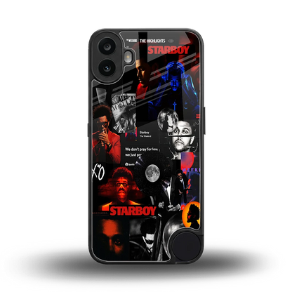 After Hours back phone cover | glass case for cmf nothing phone 1