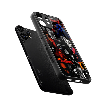 After Hours sleek cmf nothing phone 2 pro cover with tempered glass back and TPU edges