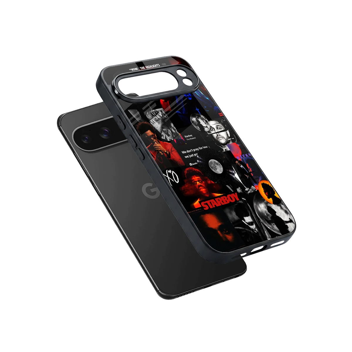 After Hours sleek google pixel 10 pro xl cover with tempered glass back and TPU edges