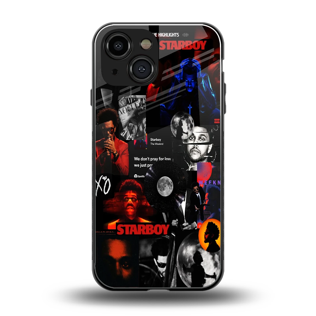 After Hours back phone cover | glass case for iphone 13 mini