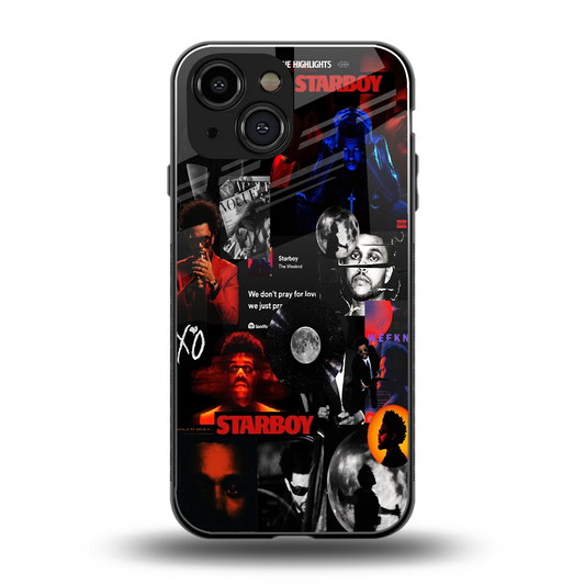 After Hours back phone cover | glass case for iphone 13 mini