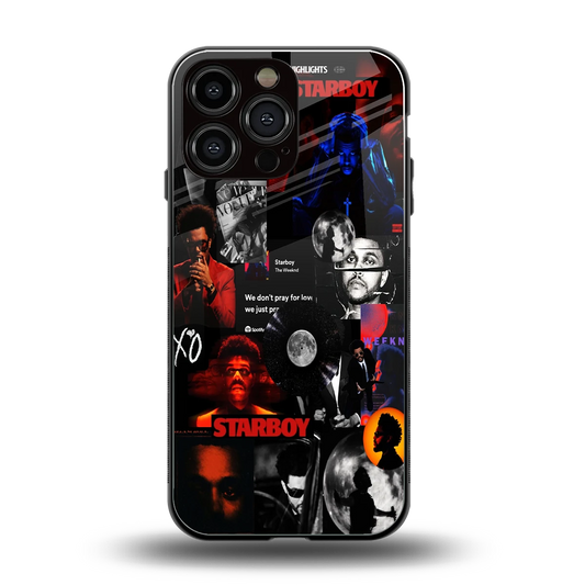 After Hours back phone cover | glass case for iphone 14 pro max