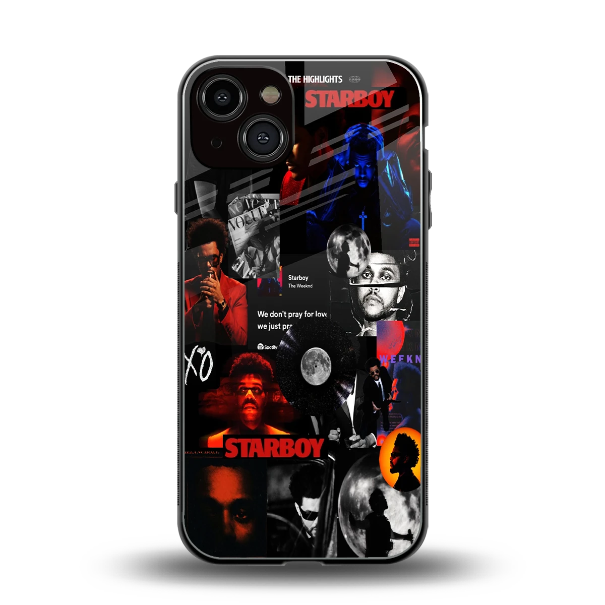 After Hours back phone cover | glass case for iphone 13