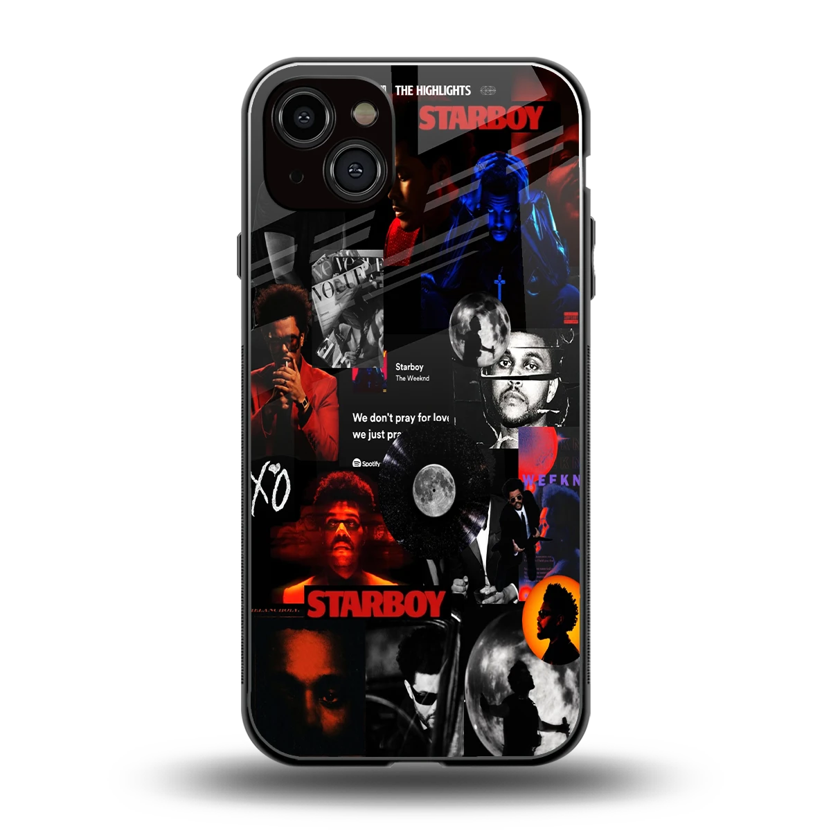 After Hours back phone cover | glass case for iphone 14 plus