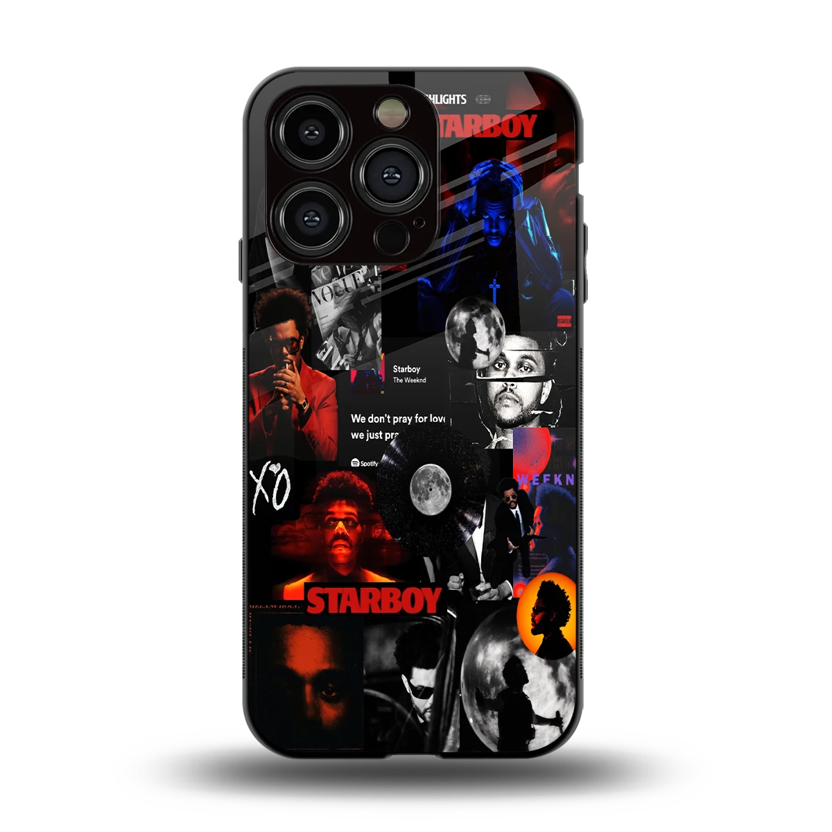 After Hours back phone cover | glass case for iphone 15 pro