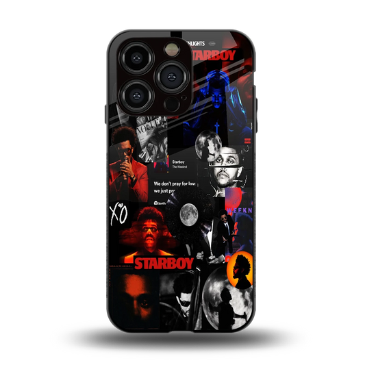 After Hours back phone cover | glass case for iphone 15 pro