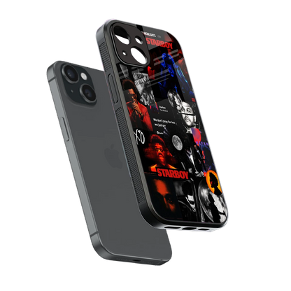 After Hours sleek iphone 15 cover with tempered glass back and TPU edges