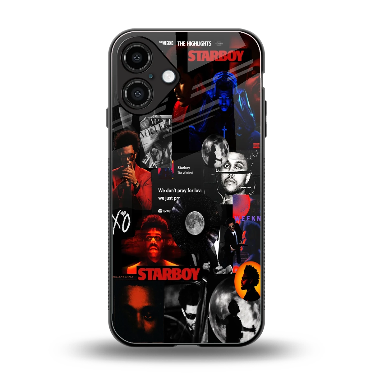 After Hours back phone cover | glass case for iphone 16 plus