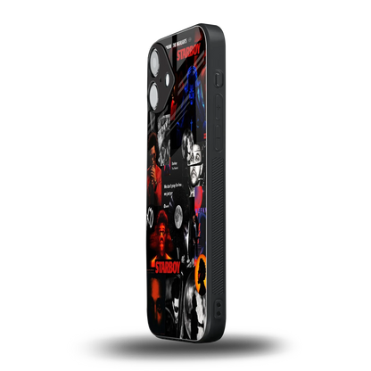 After Hours iphone 16 plus mobile cover | shockproof glass phone case