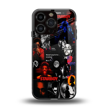 After Hours back phone cover | glass case for iphone 16 pro