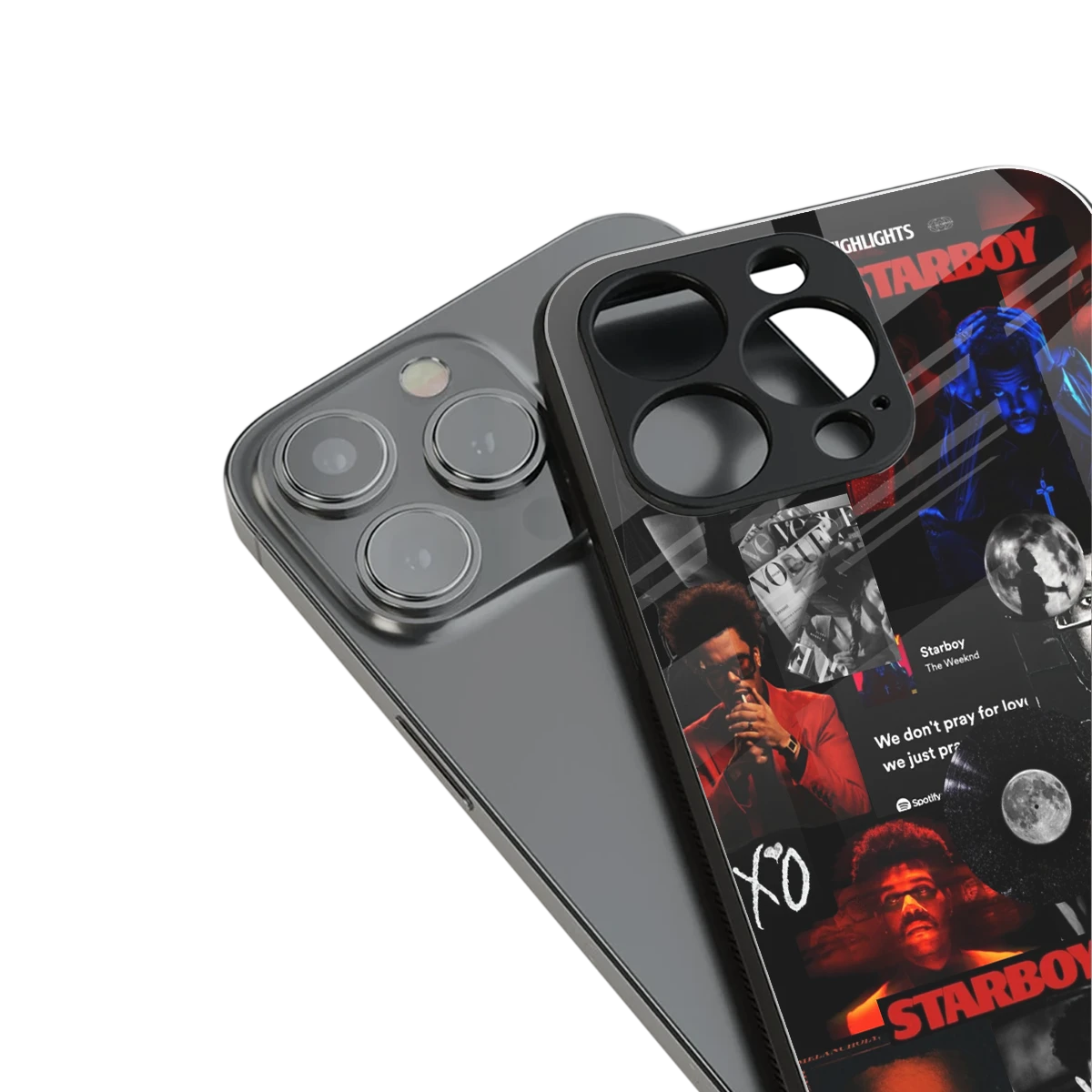 After Hours stylish phone case for iphone 14 pro max | glossy glass and slim fit