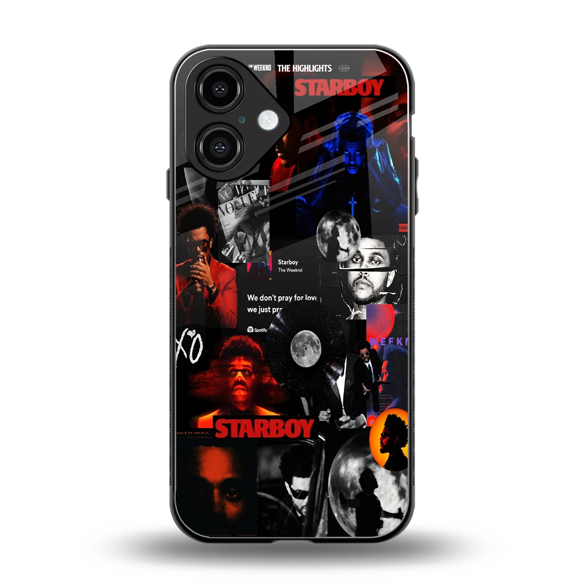 After Hours back phone cover | glass case for iphone 16