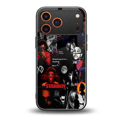 After Hours back phone cover | glass case for iphone 17 pro max