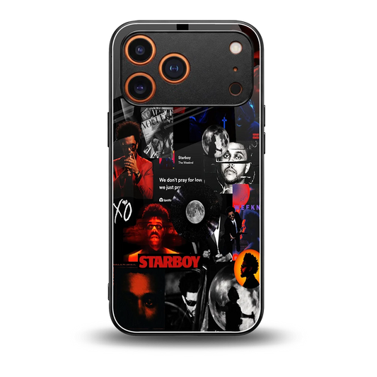 After Hours back phone cover | glass case for iphone 17 pro max