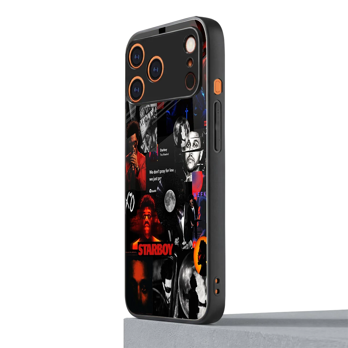 After Hours iphone 17 pro max mobile cover | shockproof glass phone case